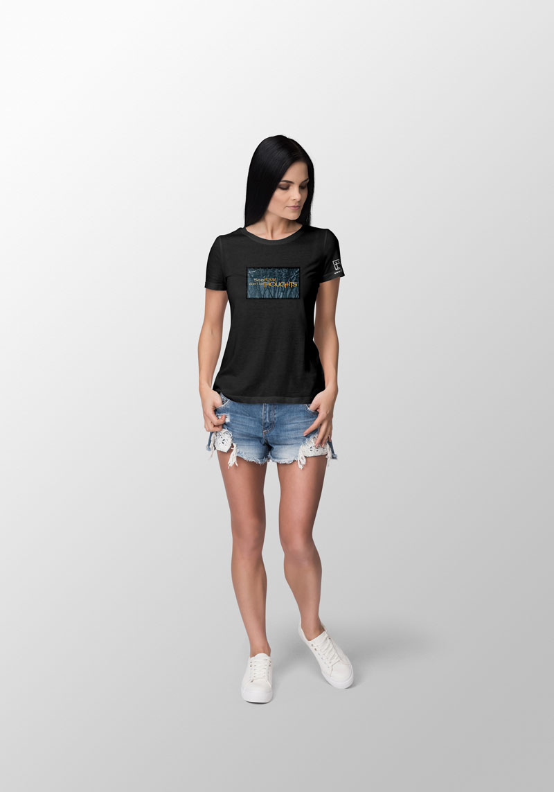 "See Your Thoughts" T-shirt | Women's | Black